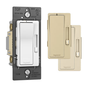 Legrand - RH703PTC - Incandescent 700W 3-Way Dimmer - radiant - Tri Color (WH, IV, LA)