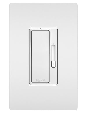 Legrand - RHDH163PW - Single Pole/3-Way Fan Speed Control - radiant - White
