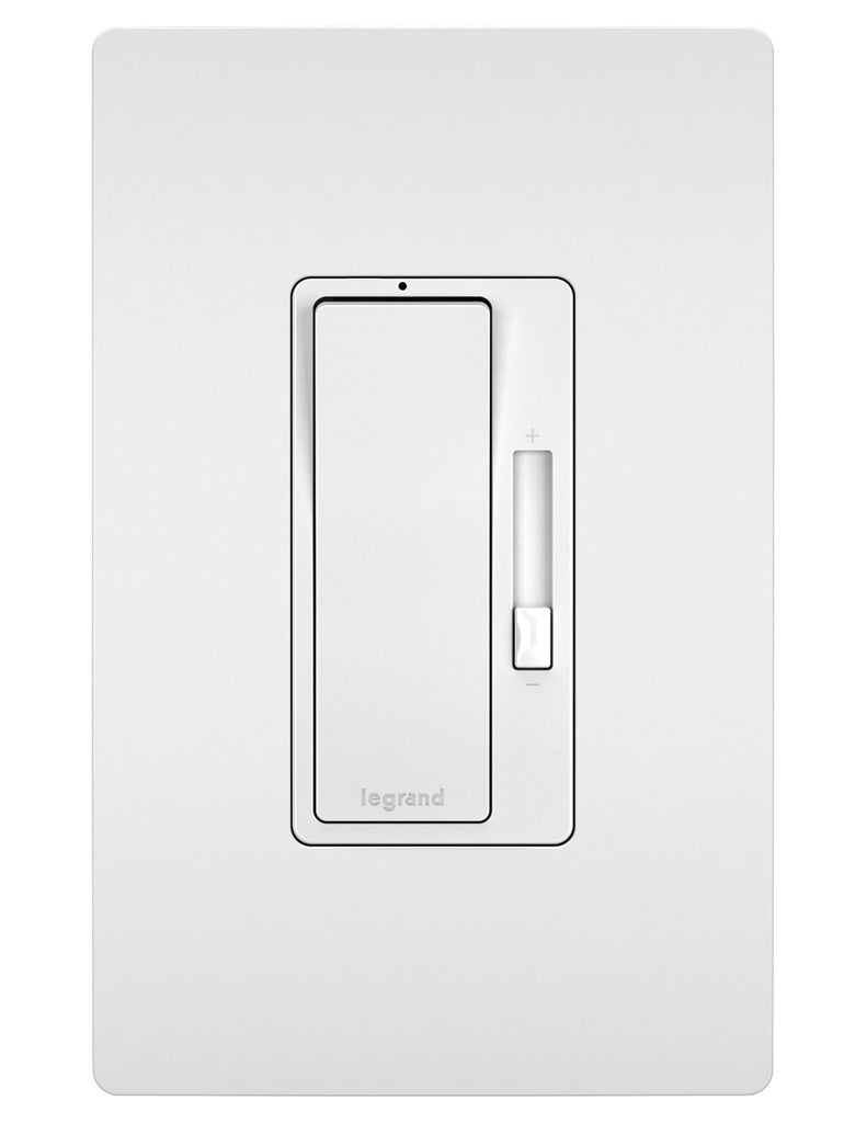 Legrand - RHDH163PW - Single Pole/3-Way Fan Speed Control - radiant - White