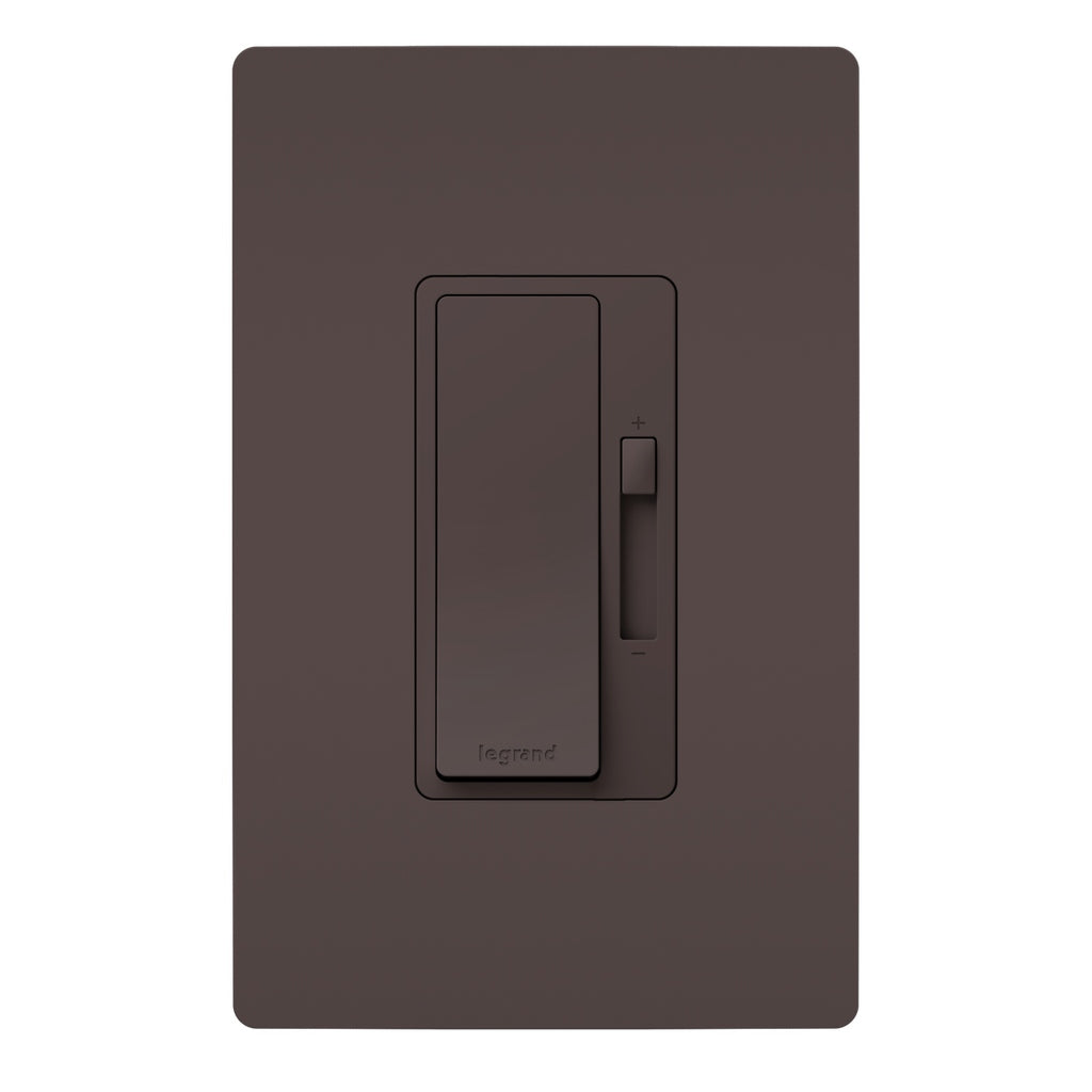 Legrand - RHL153P - LED Advanced 150W Single Pole/3-Way Dimmer - radiant - Brown