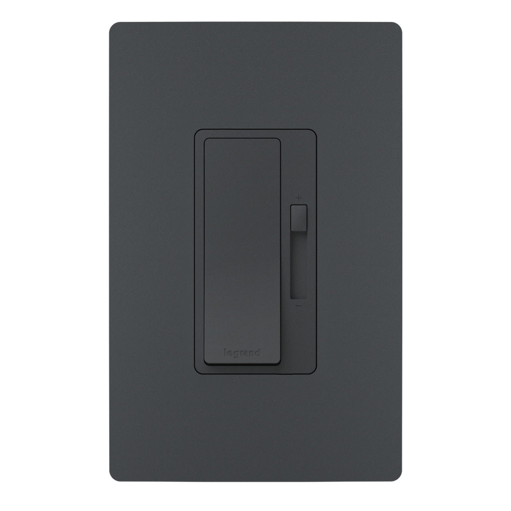 Legrand - RHL153PG - LED Advanced 150W Single Pole/3-Way Dimmer - radiant - Graphite