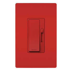 Legrand - RHL153PRED - LED Advanced 150W Single Pole/3-Way Dimmer - radiant - Red