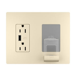 Legrand - RWC826USBLACCV2 - Wireless Charger - radiant - Light Almond