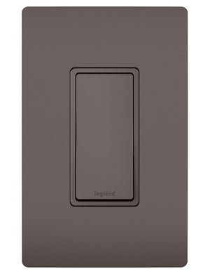 Legrand - TM870 - 15A Single-Pole Switch - radiant - Brown