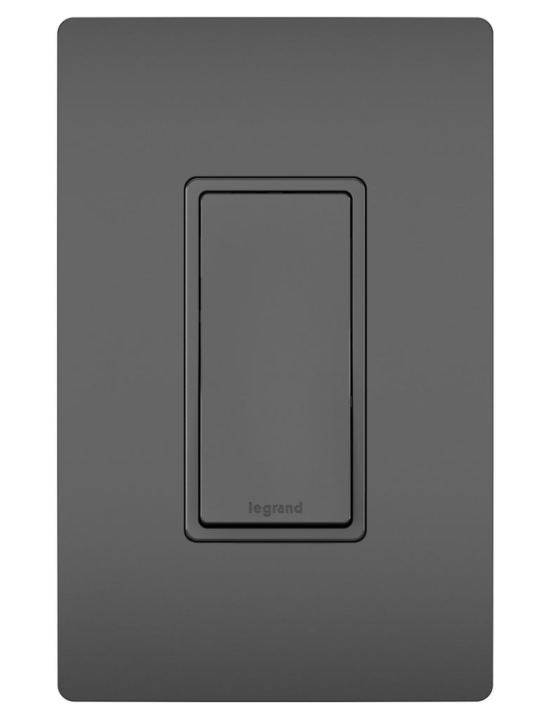 Legrand - TM870BK - 15A Single-Pole Switch - radiant - Black