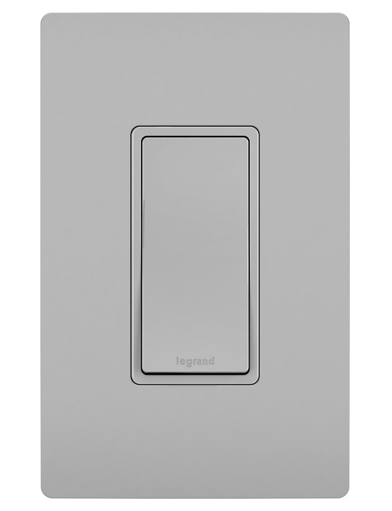 Legrand - TM870GRY - 15A Single-Pole Switch - radiant - Gray