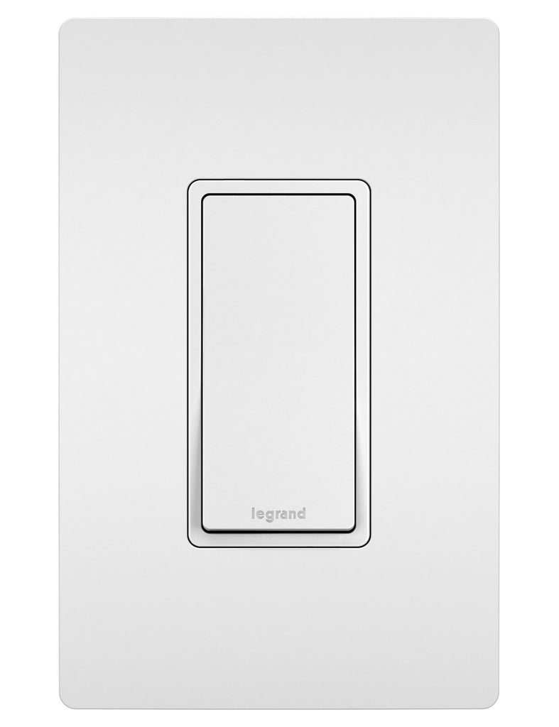 Legrand - TM870WAMCC4 - 15A Single Pole Switch with Microban - radiant - White