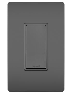Legrand - TM873BK - 15A 3-Way Switch - radiant - Black