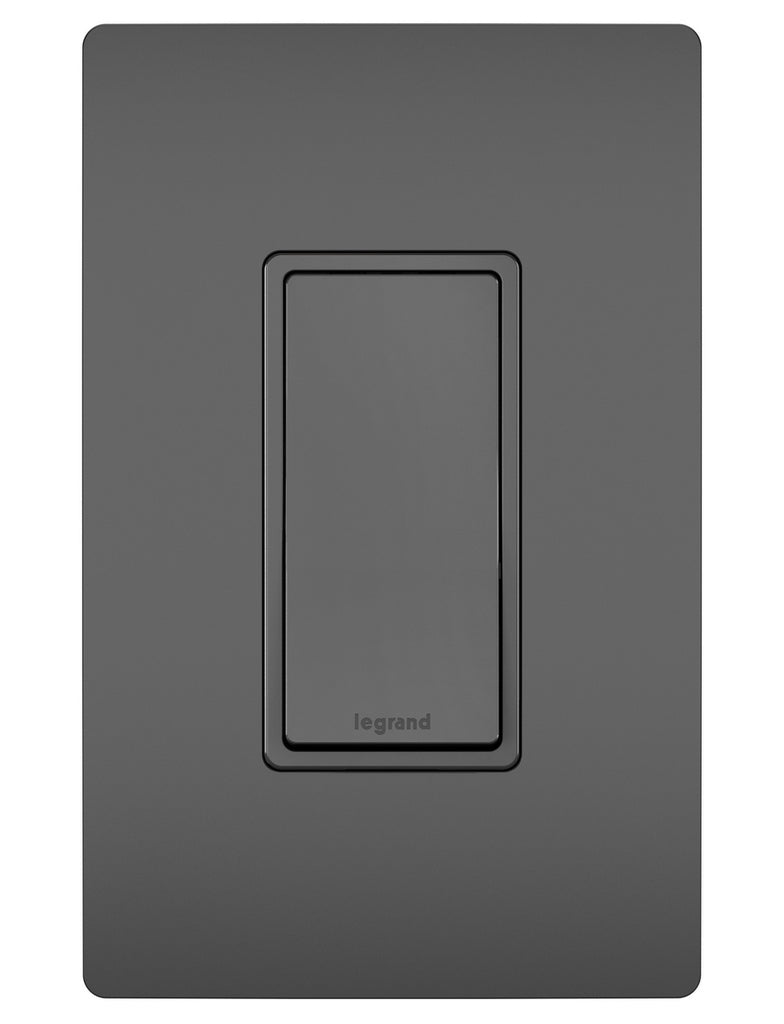 Legrand - TM873BK - 15A 3-Way Switch - radiant - Black