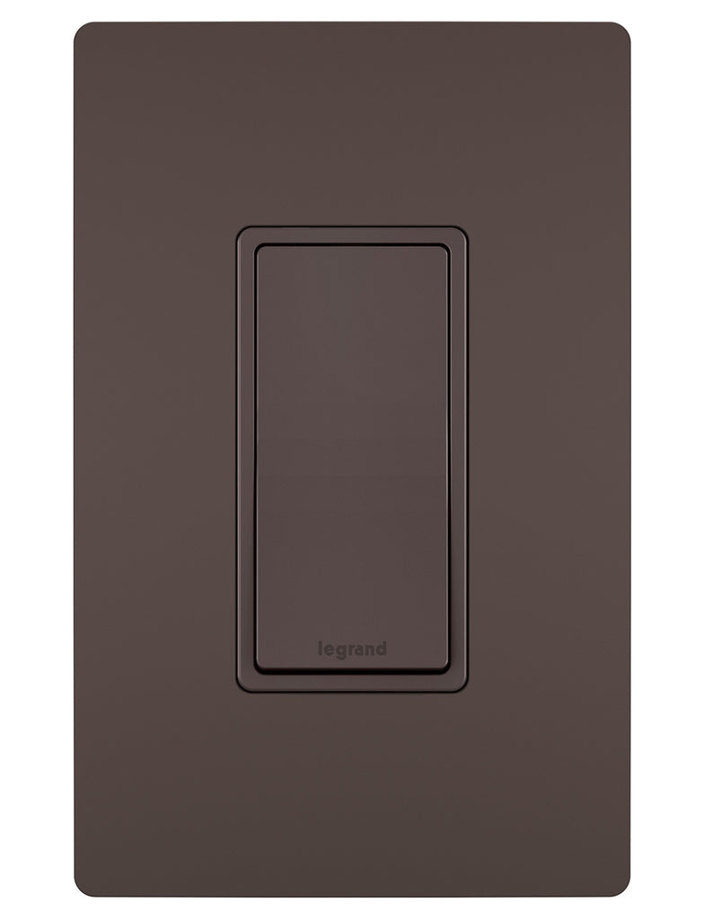 Legrand - TM873DBCC10 - 15A 3-Way Switch - radiant - Dark Bronze