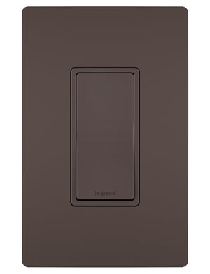 Legrand - TM873DBCC10 - 15A 3-Way Switch - radiant - Dark Bronze