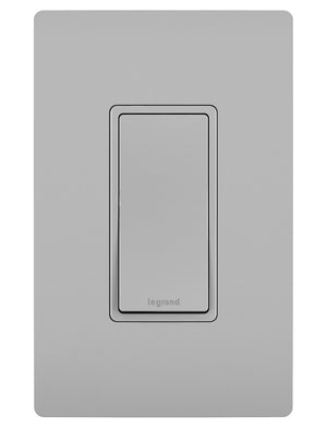 Legrand - TM873GRY - 15A 3-Way Switch - radiant - Gray