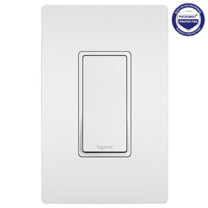 Legrand - TM873WAMCC4 - 15A 3-Way Switch with Microban - radiant - White