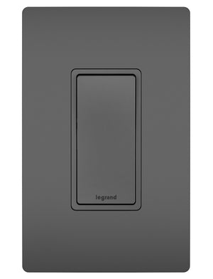 Legrand - TM874BK - 15A 4-Way Switch - radiant - Black