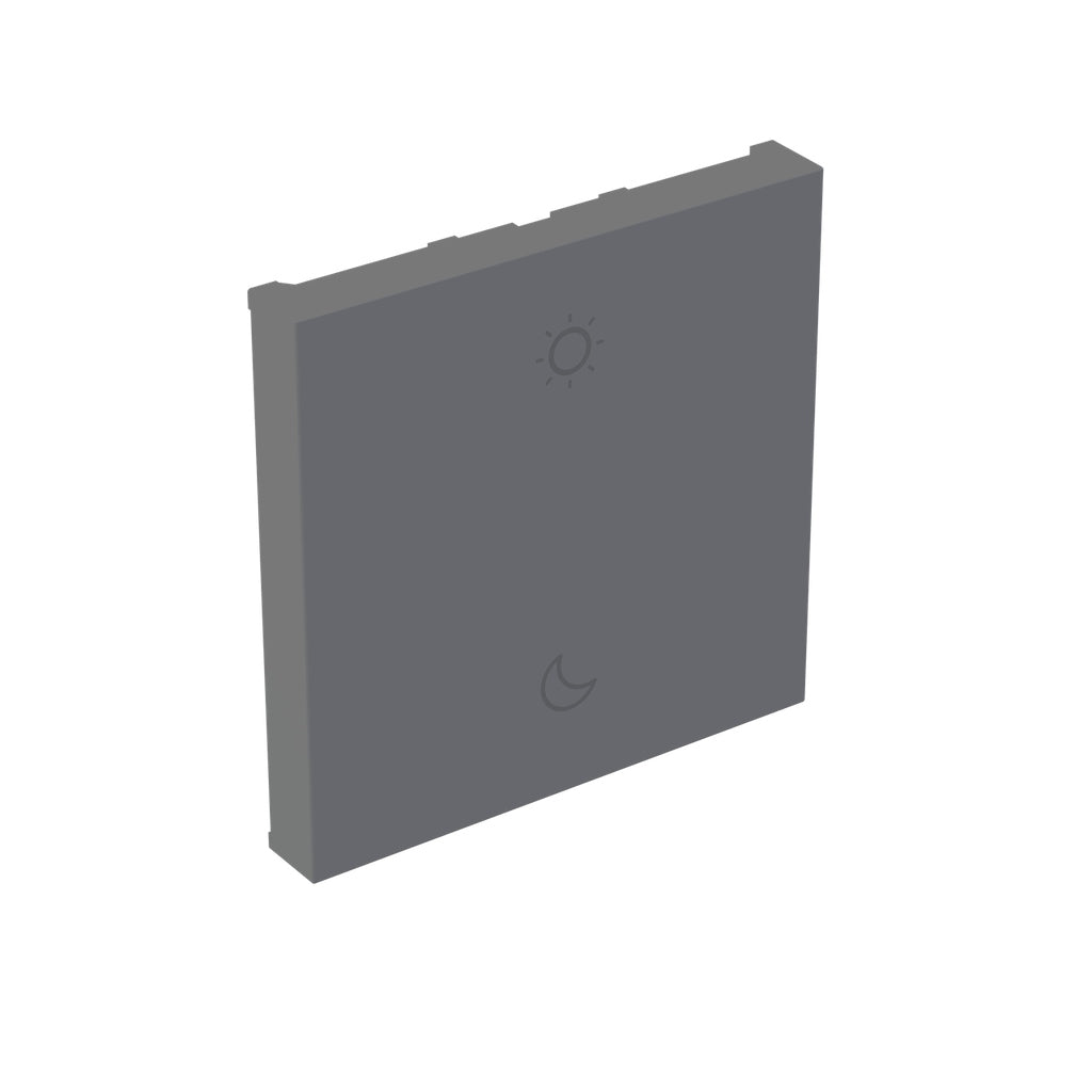 Legrand - WNAL43CKITM1 - Smart Wake/Sleep Switch with Netatmo Color Change Kit - adorne - Magnesium