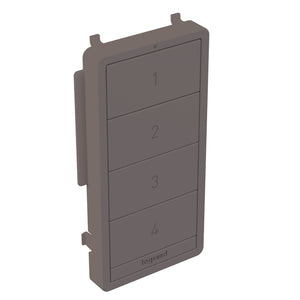Legrand - WNRCB40CKIT - Smart Scene Controller with Netatmo, Color Change Kit - radiant - Brown
