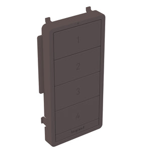 Legrand - WNRCB40CKITDB - Smart Scene Controller with Netatmo, Color Change Kit - radiant - Dark Bronze