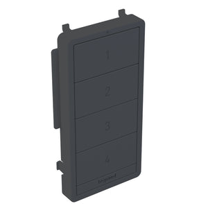 Legrand - WNRCB40CKITG - Smart Scene Controller with Netatmo, Color Change Kit - radiant - Grahite