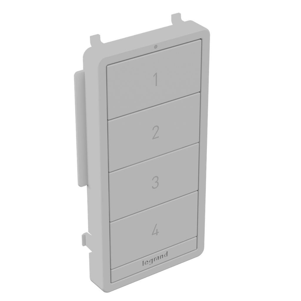 Legrand - WNRCB40CKITGRY - Smart Scene Controller with Netatmo, Color Change Kit - radiant - Gray