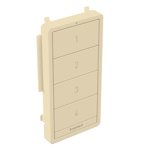 Legrand - WNRCB40CKITIV - Smart Scene Controller with Netatmo, Color Change Kit - radiant - Ivory