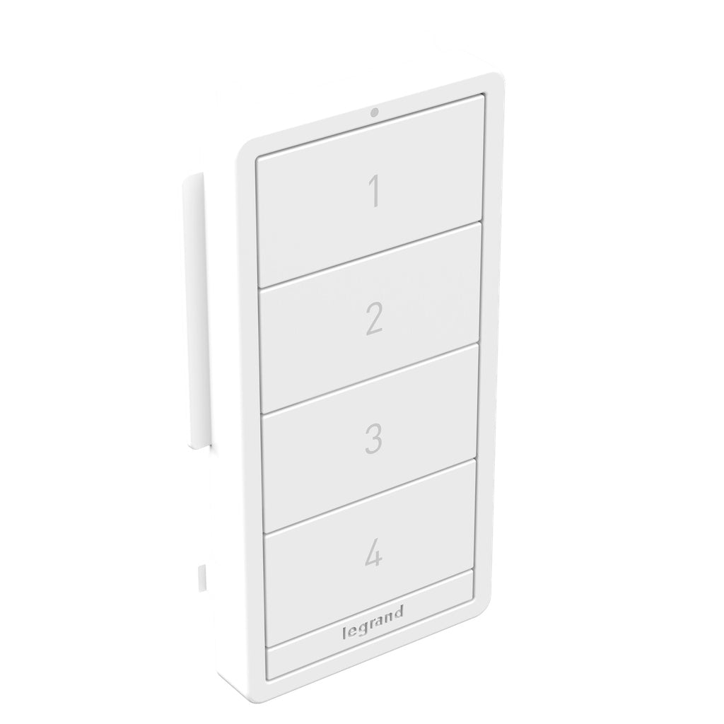 Legrand - WNRCB40CKITWH - Smart Scene Controller with Netatmo, Color Change Kit - radiant - White