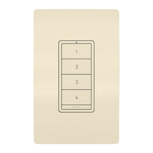 Legrand - WNRCB40LA - Wireless Smart Scene Controller with Netatmo - radiant - Light Almond
