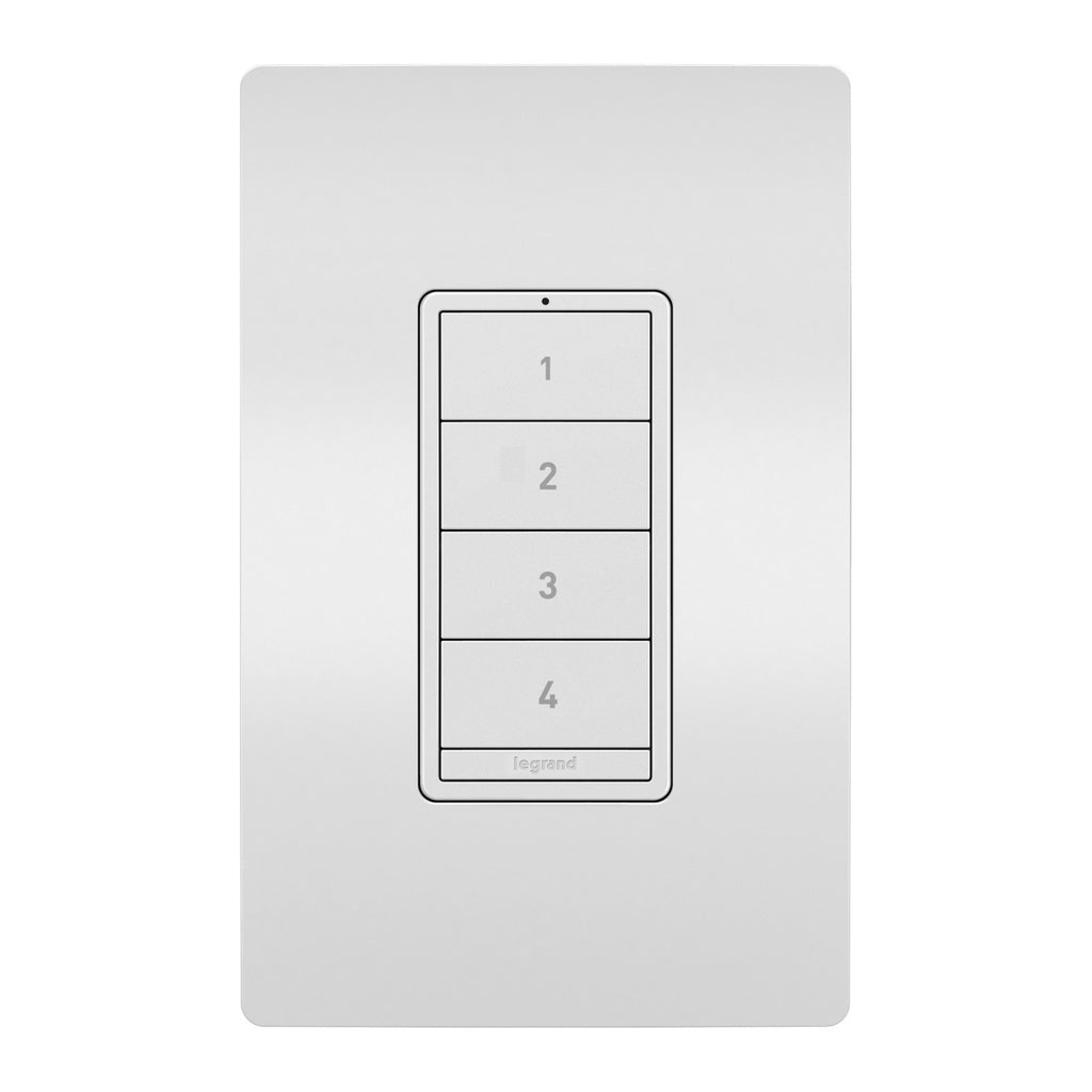 Legrand - WNRCB40WH - Wireless Smart Scene Controller with Netatmo - radiant - White