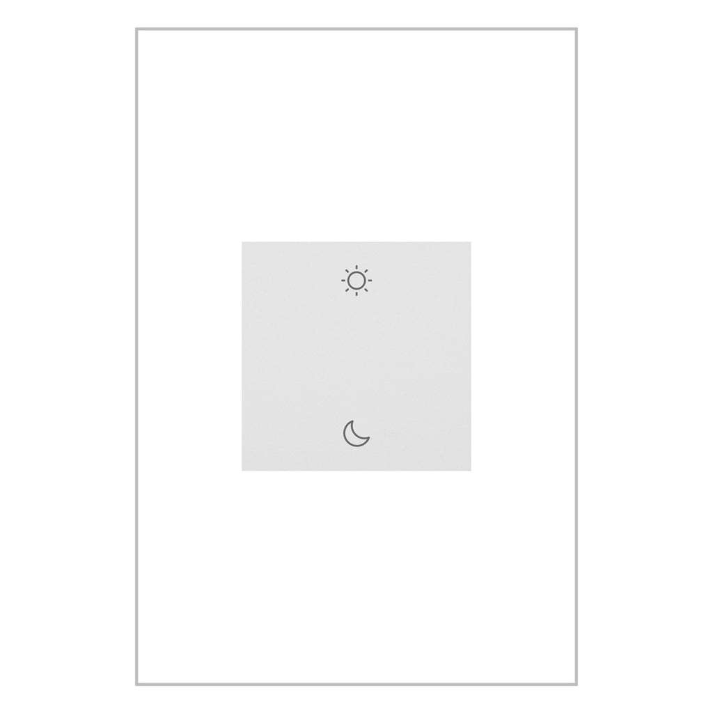 Legrand - WNAL44W1 - Wired Wake/Sleep Smart Switch with Netatmo - adorne - White