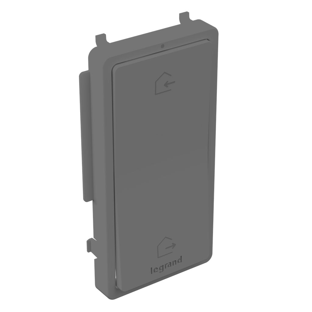 Legrand - WNRL33CKITBK - Smart Home/Away Switch with Netatmo, Color Change Kit - radiant - Black
