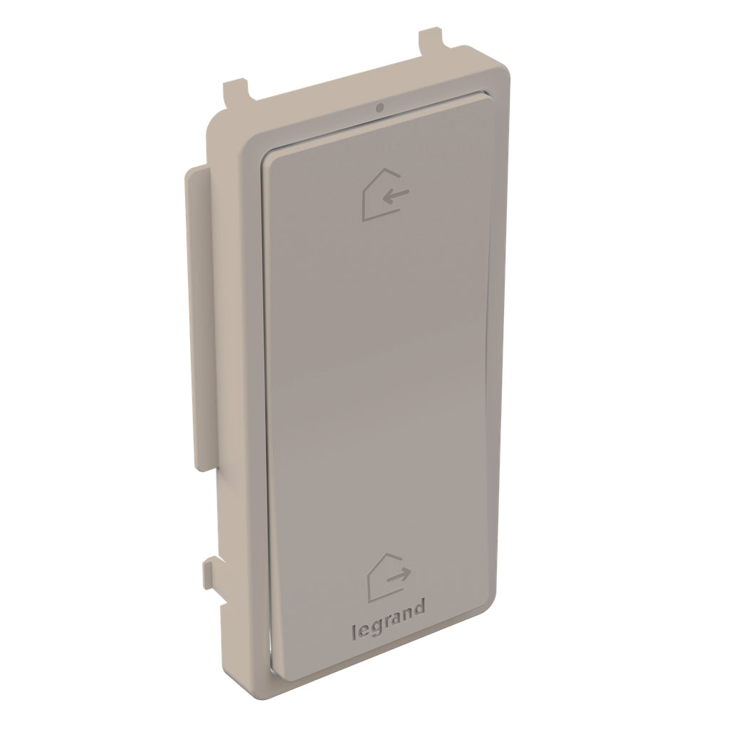 Legrand - WNRL33CKITNI - Smart Home/Away Switch with Netatmo, Color Change Kit - radiant - Nickel