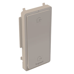 Legrand - WNRL33CKITNI - Smart Home/Away Switch with Netatmo, Color Change Kit - radiant - Nickel