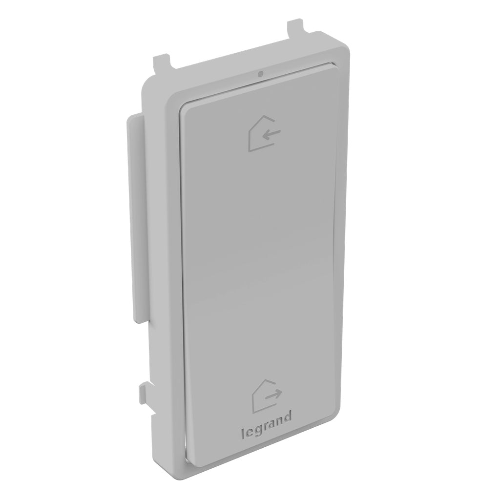 Legrand - WNRL33CKITGRY - Smart Home/Away Switch with Netatmo, Color Change Kit - radiant - Gray