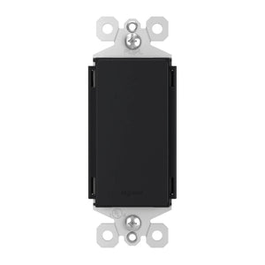 Legrand - 326RBK - BLANK INSERT - radiant - Black
