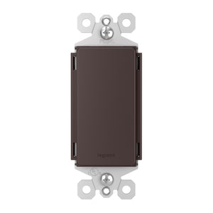 Legrand - 326RDB - Blank Decorator Wall Strap - radiant - Dark Bronze