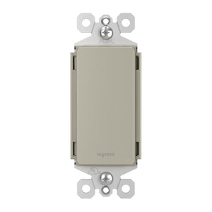 Legrand - 326RNI - Blank Decorator Wall Strap - radiant - Nickel