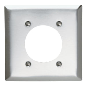 Legrand - SS703 - Power Outlet Receptacle Openings, Two Gang, 302/304 Steel - radiant