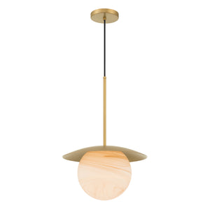 Minka-Lavery - 10385-732 - One Light Pendant - Olenne - Legacy Brass