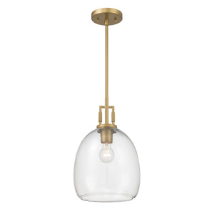 Minka-Lavery - 13125-732 - One Light Mini Pendant - Orbis - Legacy Brass