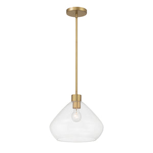 Minka-Lavery - 19414-732 - One Light Pendant - Elaris - Legacy Brass