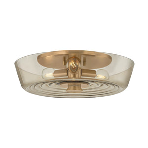 Troy Lighting - C3916-PBR - Three Light Flush Mount - Theodore - Patina Brass