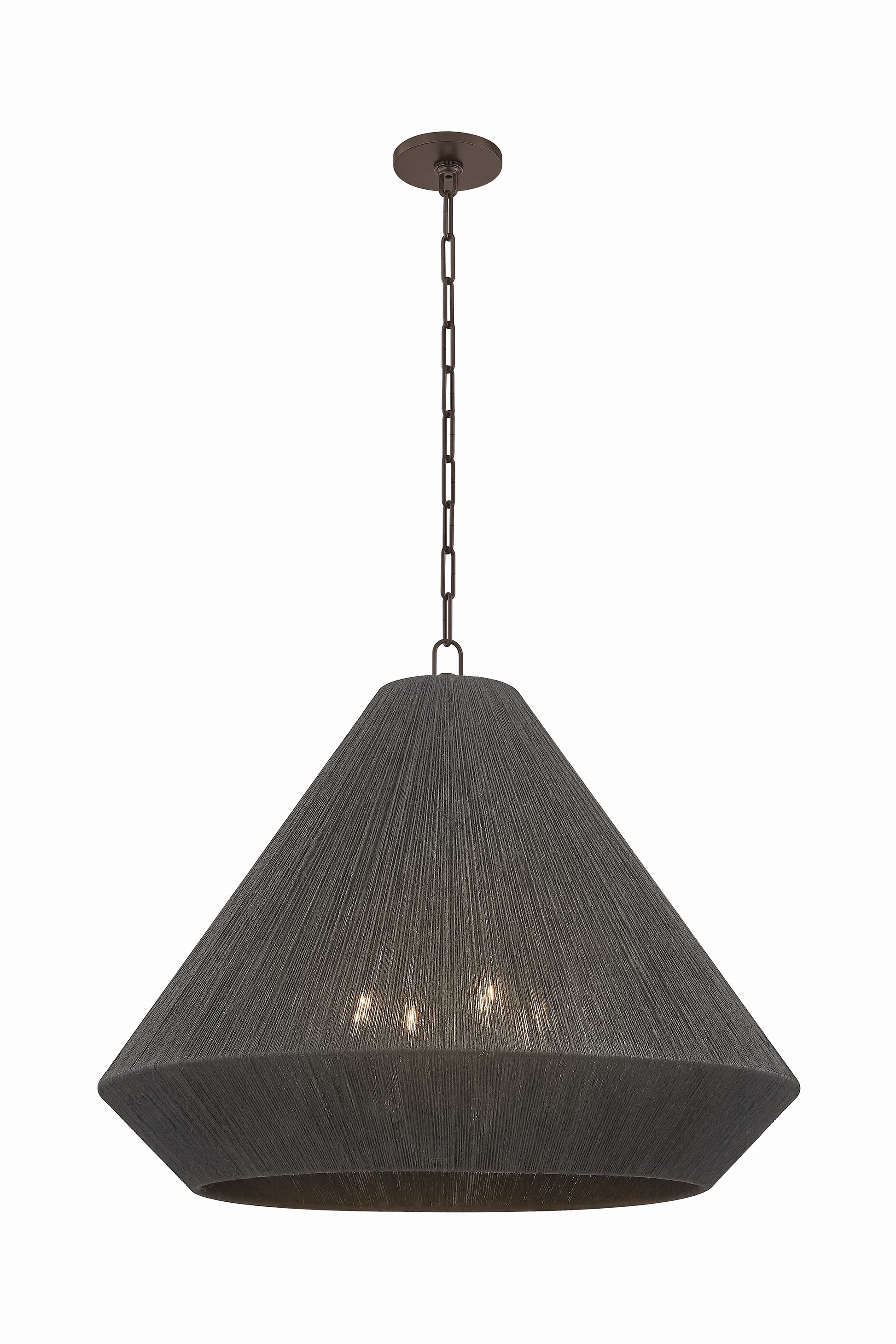 Troy Lighting - F1630-BRZ - Four Light Pendant - Keats - Bronze