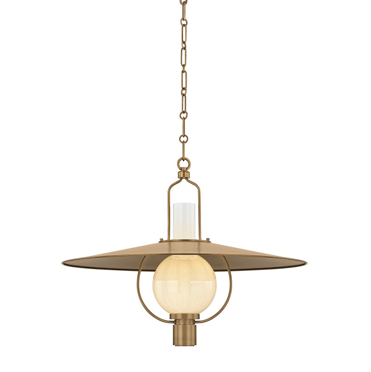 Troy Lighting - F2730-PBR - One Light Lantern - Cahill - Patina Brass