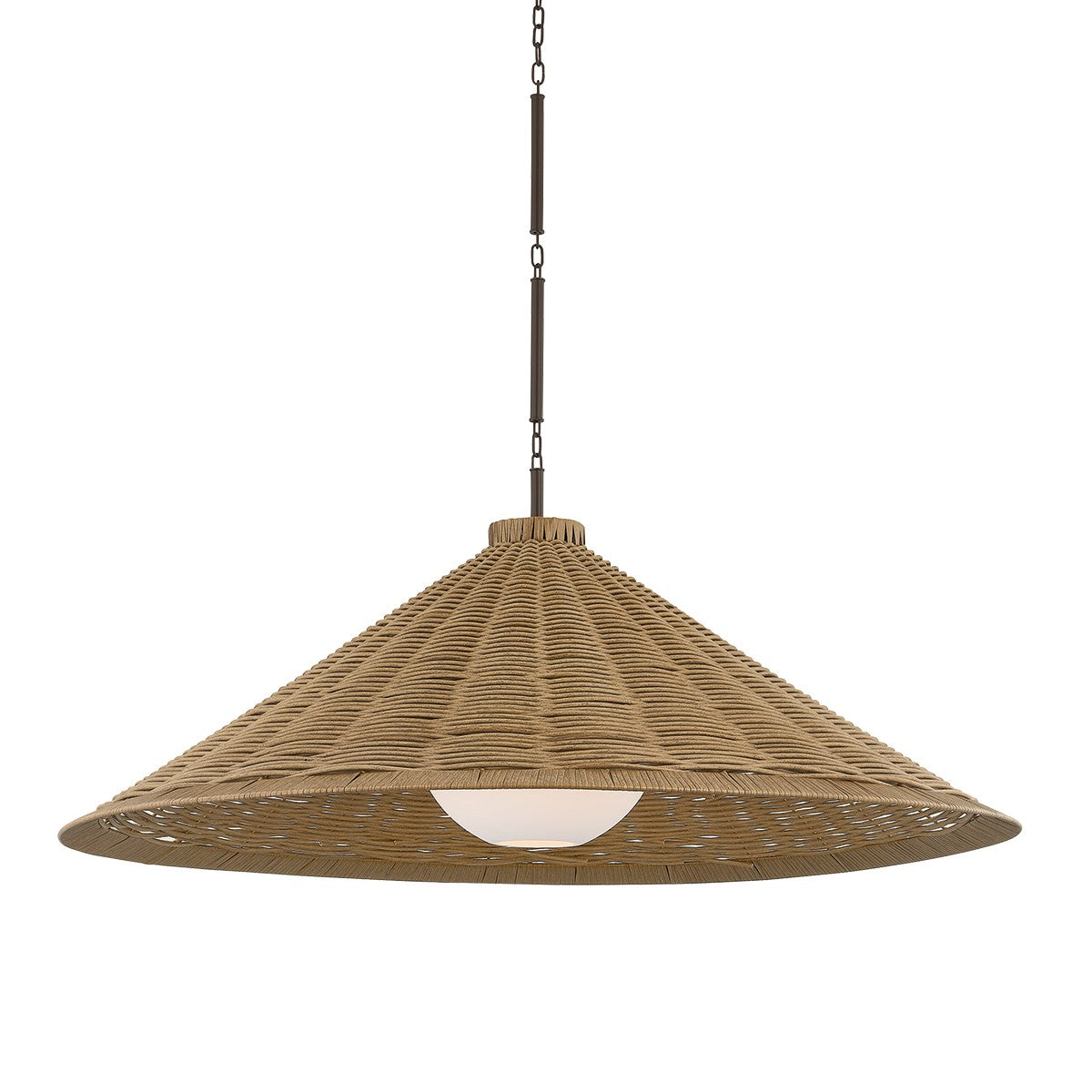 Troy Lighting - F3344-BRZ - One Light Pendant - Devlin - Bronze