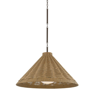 Troy Lighting - F3328-BRZ - One Light Pendant - Devlin - Bronze
