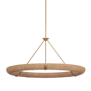 Troy Lighting - F3852-PGL - 12 Light Chandelier - Floyd - Patina Gold Leaf