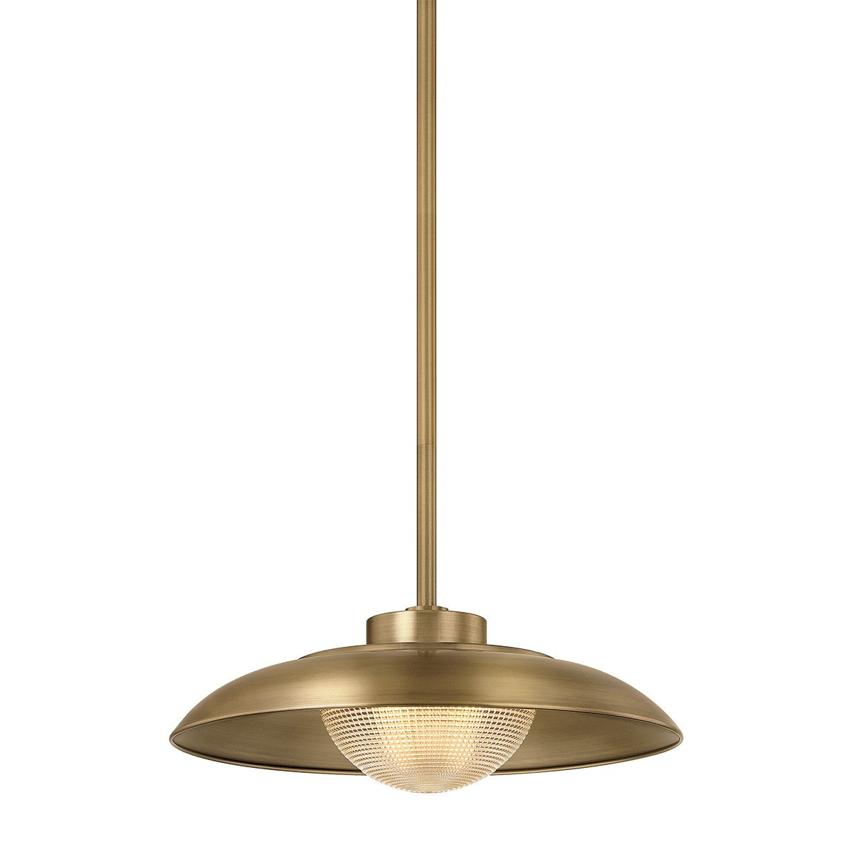 Troy Lighting - F4118-PBR - One Light Pendant - Braxton - Patina Brass