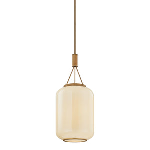 Troy Lighting - F4814-PBR - One Light Lantern - Judson - Patina Brass