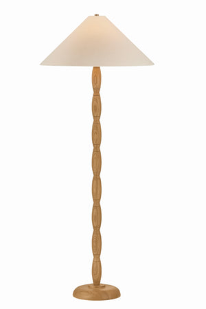Troy Lighting - PFL2064-PBR - One Light Floor Lamp - Parrish - Patina Brass