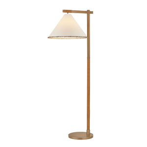 Troy Lighting - PFL2560-PBR - One Light Floor Lamp - Stoney - Patina Brass
