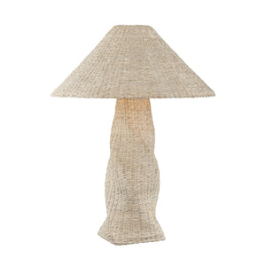 Troy Lighting - PTL1132-PBR - One Light Table Lamp - Zaire - Patina Brass